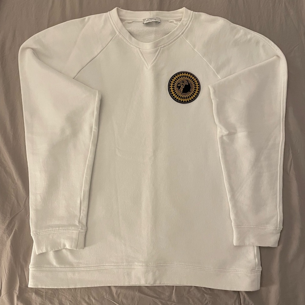Versace Collection Sweatshirt “Medusa Sunflower” Size L